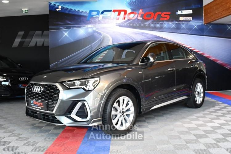 Audi Q3 Sportback S-Line 35 TFSI 150 S-Tronic GPS Virtual Attelage Pré Sense Lane Drive Volant Chauffant JA 18 - <small></small> 39.990 € <small>TTC</small> - #7