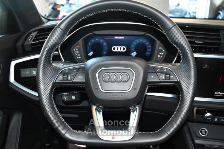 Audi Q3 Sportback S-Line 35 TFSI 150 S-Tronic GPS Virtual LED Pré Sense Drive Keyless Hayon Caméra JA 19 - <small></small> 42.990 € <small>TTC</small> - #19