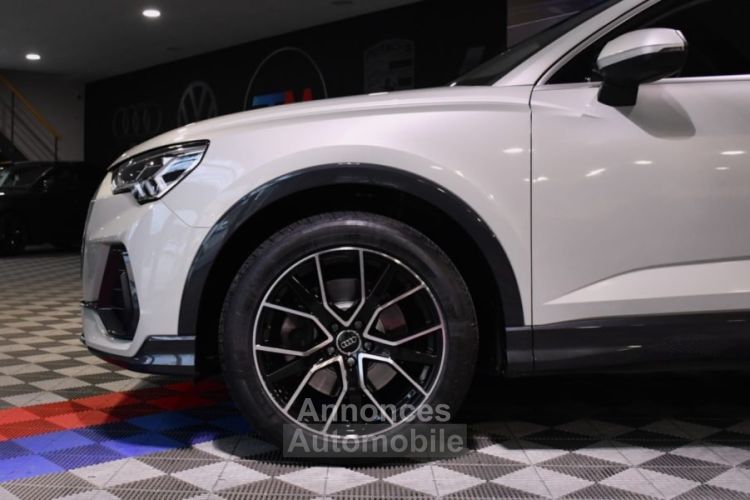 Audi Q3 Sportback S-Line Design Luxe 40 TDI 200 Quattro S-Tronic GPS Virtual Hayon Attelage Pré Sense Caméra JA 19 - <small></small> 34.990 € <small>TTC</small> - #3