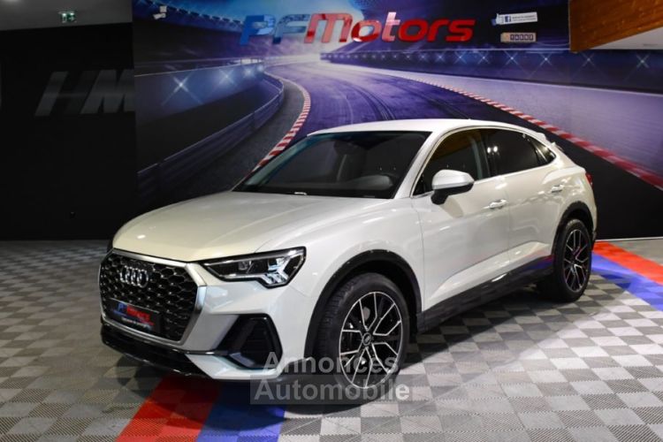 Audi Q3 Sportback S-Line Design Luxe 40 TDI 200 Quattro S-Tronic GPS Virtual Hayon Attelage Pré Sense Caméra JA 19 - <small></small> 34.990 € <small>TTC</small> - #4