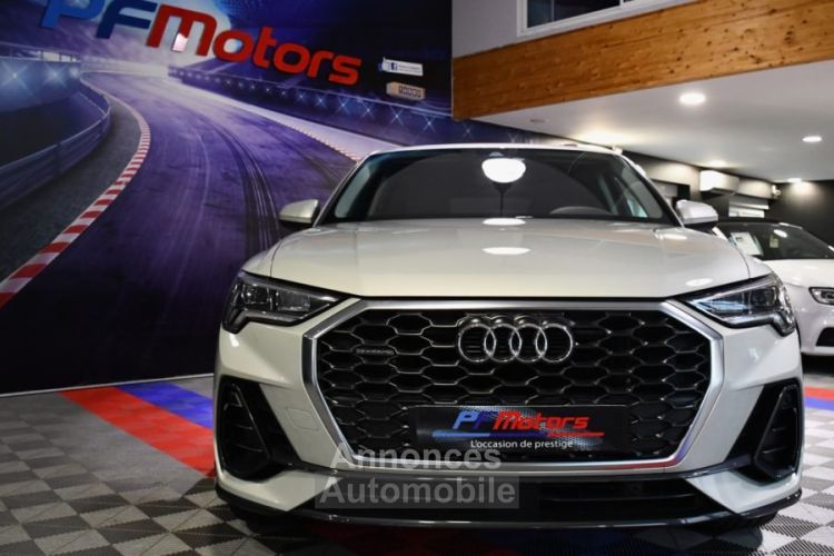 Audi Q3 Sportback S-Line Design Luxe 40 TDI 200 Quattro S-Tronic GPS Virtual Hayon Attelage Pré Sense Caméra JA 19 - <small></small> 34.990 € <small>TTC</small> - #9