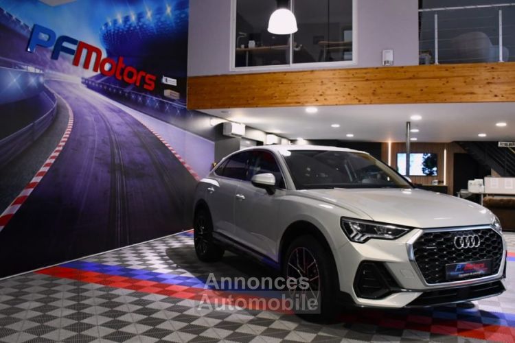 Audi Q3 Sportback S-Line Design Luxe 40 TDI 200 Quattro S-Tronic GPS Virtual Hayon Attelage Pré Sense Caméra JA 19 - <small></small> 34.990 € <small>TTC</small> - #10