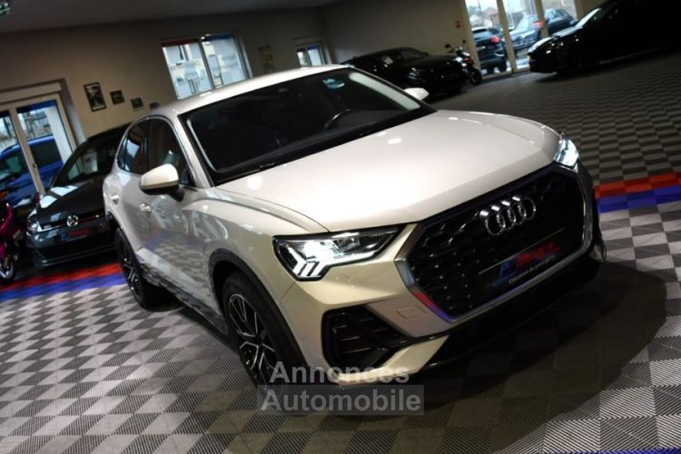 Audi Q3 Sportback S-Line Design Luxe 40 TDI 200 Quattro S-Tronic GPS Virtual Hayon Attelage Pré Sense Caméra JA 19 - <small></small> 34.990 € <small>TTC</small> - #30