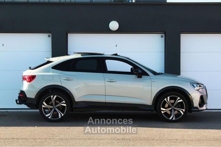 Audi Q3 Sportback S-Line Edition One E-Hybrid 245 TFSIe | LLD 690e-Mois DEW SILVER MATRIX ACC PAN... - <small></small> 36.900 € <small>TTC</small> - #6