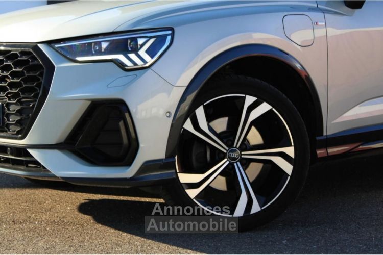 Audi Q3 Sportback S-Line Edition One E-Hybrid 245 TFSIe | LLD 690e-Mois DEW SILVER MATRIX ACC PAN... - <small></small> 36.900 € <small>TTC</small> - #9