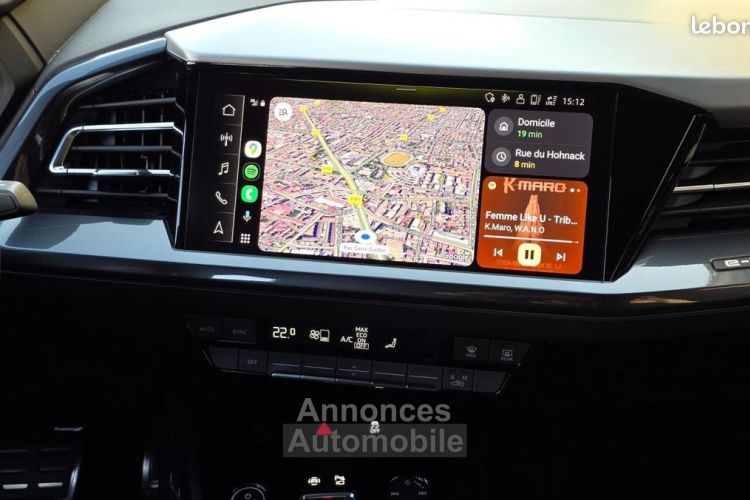 Audi Q4 E-Tron 205 95PPM 82KWH CARPLAY MATRIX LED SOUND SYSTEM S-LINE GARANTIE JUSQU'EN 2027 - <small></small> 44.990 € <small>TTC</small> - #15