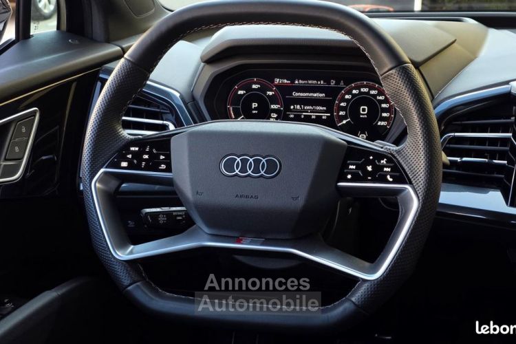 Audi Q4 E-Tron 205 95PPM 82KWH CARPLAY MATRIX LED SOUND SYSTEM S-LINE GARANTIE JUSQU'EN 2027 - <small></small> 44.990 € <small>TTC</small> - #18