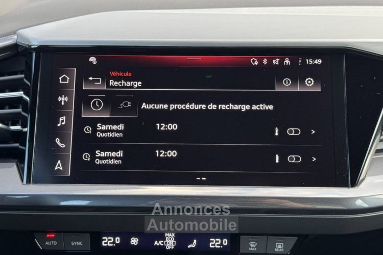 Audi Q4 E-Tron 45 285 ch 82 kWh - <small></small> 57.900 € <small>TTC</small> - #16