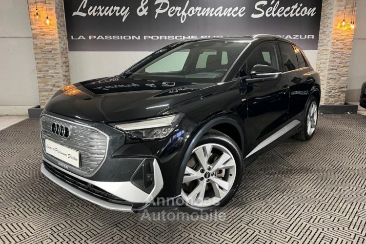 Audi Q4 E-Tron 50 quattro 299ch AVUS pack S-line - 1°main - 26000km - Origine France - <small></small> 36.990 € <small>TTC</small> - #1