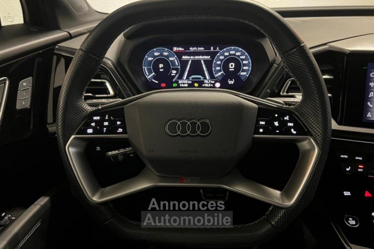 Audi Q4 E-Tron 50 quattro 299ch AVUS pack S-line - 1°main - 26000km - Origine France - <small></small> 36.990 € <small>TTC</small> - #11