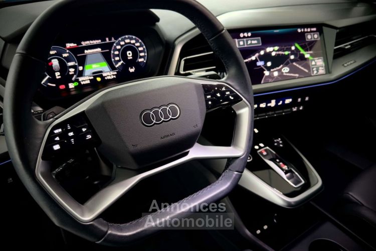 Audi Q4 E-Tron 55 kWh S-LINE COCKPIT CUIR CARPLAY CAMERA GPS - <small></small> 38.990 € <small>TTC</small> - #10