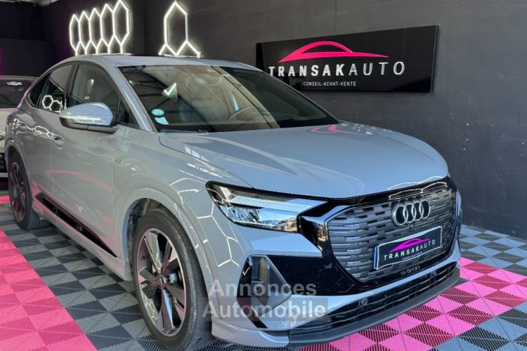 Audi Q4 E-Tron SPORTBACK S LINE 204 ch 40 Toit ouvrant Caméra Régulateur adaptatif Jantes 20 - <small></small> 39.990 € <small>TTC</small> - #1