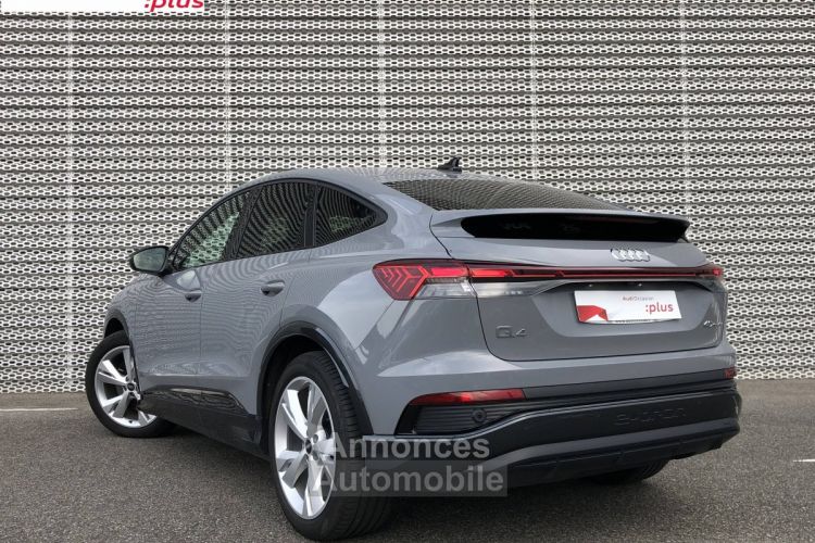 Audi Q4 E-Tron SPORTBACK Sportback 40 204 ch 82 kWh S line - <small></small> 43.990 € <small>TTC</small> - #4