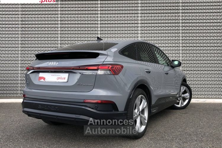 Audi Q4 E-Tron SPORTBACK Sportback 40 204 ch 82 kWh S line - <small></small> 43.990 € <small>TTC</small> - #6