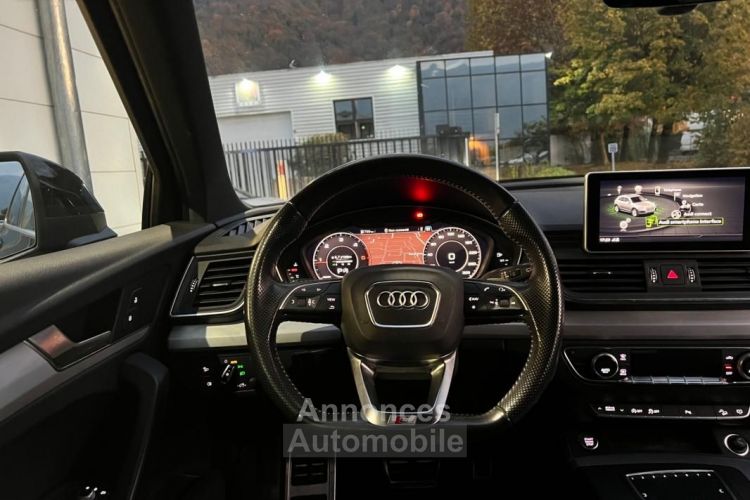 Audi Q5 2.0 40 TDI 190CH S-LINE QUATTRO CAMERA DE RECUL + APPLE CARPLAY - <small></small> 26.490 € <small>TTC</small> - #17