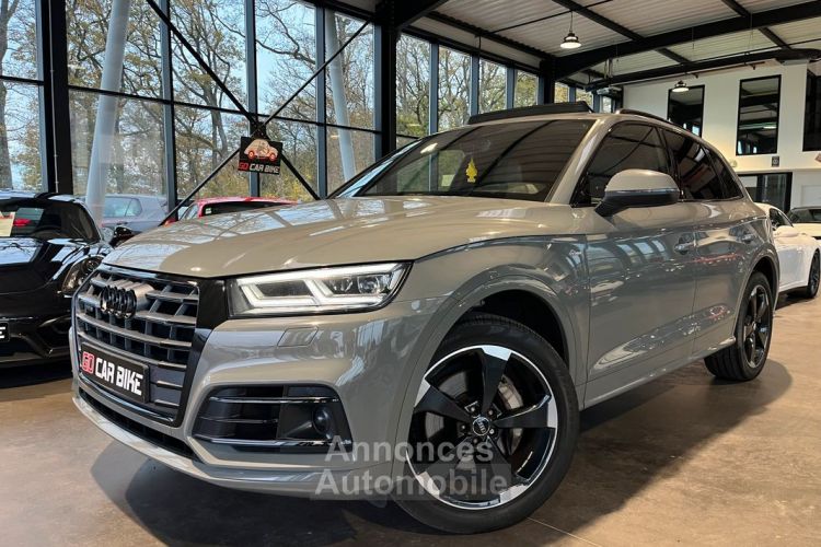 Audi Q5 286 ch S-Line Quattro Toit Ouvrant Suspensions Pilotées Pack Black Affichage tête haute Keyless ACC Camera 20P Garantie 6 ans 675-mois - <small></small> 45.980 € <small>TTC</small> - #1