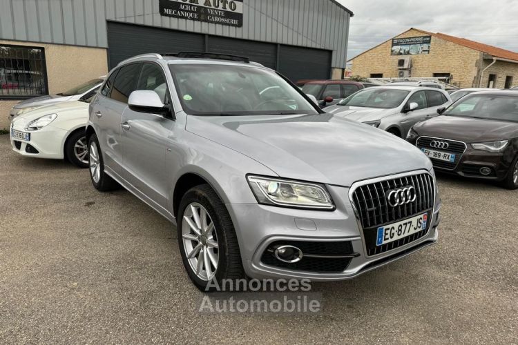 Audi Q5 3.0 v6 258 ch quattro sline s tronic 7 toit panoramique- ouvrant-cuir- attelage electrique - <small></small> 22.990 € <small>TTC</small> - #1