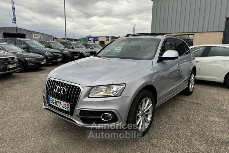 Audi Q5 3.0 v6 258 ch quattro sline s tronic 7 toit panoramique- ouvrant-cuir- attelage electrique - <small></small> 22.990 € <small>TTC</small> - #2