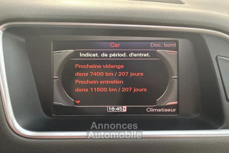 Audi Q5 3.0 V6 TDI 240CH FAP AMBITION LUXE QUATTRO S tronic 7 FULL ENTRETIEN 2EME MAIN TOI... - <small></small> 14.990 € <small>TTC</small> - #20