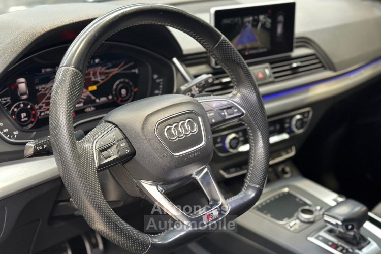 Audi Q5 40 TDI 190 ch S-Line Quattro S-Tronic7 - Attelage électrique - CarPlay - <small></small> 29.990 € <small>TTC</small> - #9