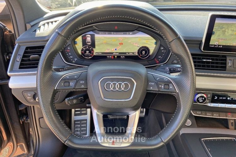 Audi Q5 40 TDI 190 S-LINE TOE Attelage - <small></small> 34.980 € <small>TTC</small> - #25