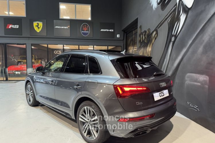 Audi Q5 50 TFSI e 299 S TRONIC 7 S LINE toit ouvrant / Gris daytona - <small></small> 47.990 € <small>TTC</small> - #5