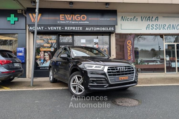 Audi Q5 II 2.0 TDI 190ch S line QUATTRO tronic 7 ATTELAGE BARRE DE TOIT - <small></small> 22.950 € <small>TTC</small> - #11