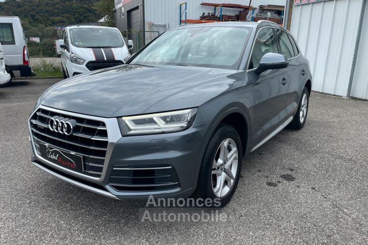 Audi Q5 II 50 TDI Quattro 3.0 286 CV Design Luxe Cuir GPS Drive Sélect Hayon électrique Caméra Angle mort LED Entretien complet Garantie 6 mois - <small></small> 31.990 € <small>TTC</small> - #1