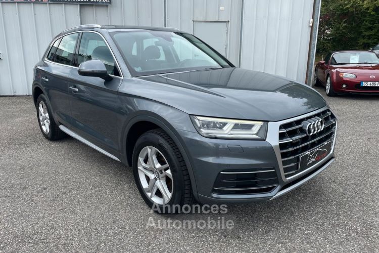 Audi Q5 II 50 TDI Quattro 3.0 286 CV Design Luxe Cuir GPS Drive Sélect Hayon électrique Caméra Angle mort LED Entretien complet Garantie 6 mois - <small></small> 31.990 € <small>TTC</small> - #5