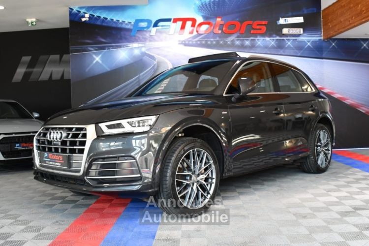 Audi Q5 Sport 40 TDI 190 Quattro GPS Caméra 360 TO Cuir Carbone Attelage Drive Volant Chauffant JA 20 - <small></small> 33.990 € <small>TTC</small> - #1