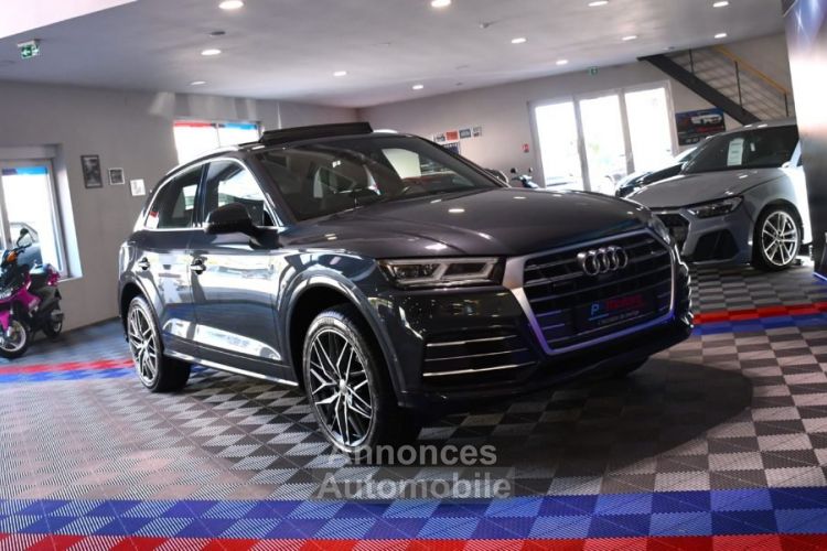 Audi Q5 Sport 40 TDI 190 Quattro GPS Caméra 360 TO Cuir Carbone Attelage Drive Volant Chauffant JA 20 - <small></small> 33.990 € <small>TTC</small> - #2