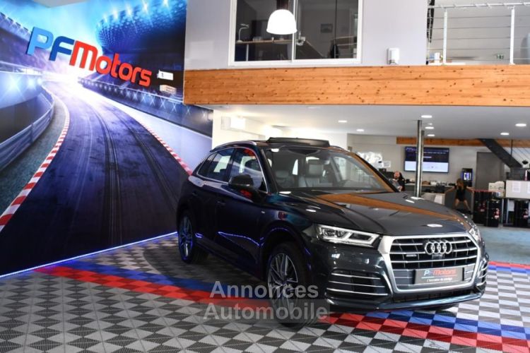 Audi Q5 Sport 40 TDI 190 Quattro GPS Caméra 360 TO Cuir Carbone Attelage Drive Volant Chauffant JA 20 - <small></small> 33.990 € <small>TTC</small> - #17