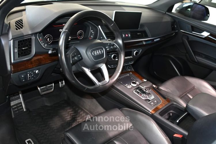 Audi Q5 Sport 40 TDI 190 Quattro GPS Virtual TO Pré Sense Caméra 360 AV + AR Volant Chauffant Attelage Hayon JA 20 - <small></small> 33.990 € <small>TTC</small> - #13