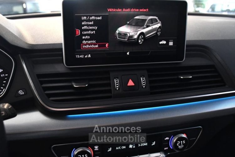 Audi Q5 Sport Ambition Luxe 40 TDI 190 Quattro GPS Virtual Suspension Pneumatique Pré sense Efficience Lift Bang Olufsen Hayon JA 18 - <small></small> 29.990 € <small>TTC</small> - #21