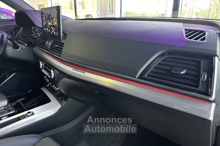 Audi Q5 Sportback 40 TDI 204 S tronic 7 Quattro S line / 1er Main Française / Entretien / Lumière d'ambiance / toit ouvrant - <small></small> 52.990 € <small>TTC</small> - #10