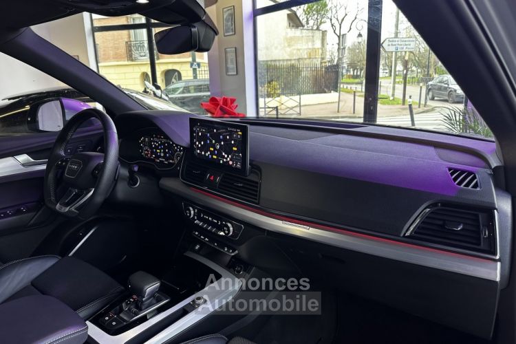 Audi Q5 Sportback 40 TDI 204 S tronic 7 Quattro S line / 1er Main Française / Entretien / Lumière d'ambiance / toit ouvrant - <small></small> 52.990 € <small>TTC</small> - #30