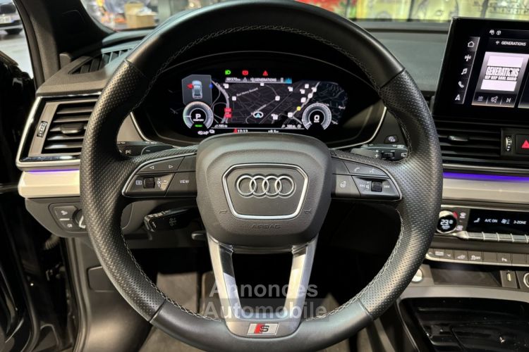 Audi Q5 Sportback 55 TFSI e 367 QTT S TRONIC 7 S LINE toit ouvrant / Bang&Olufsen - <small></small> 51.990 € <small>TTC</small> - #13