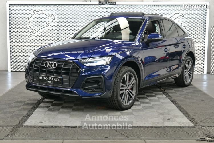 Audi Q5 Sportback New 40 tdi 204ch quattro avus 1° main francais tva recuperable gps 16-9 virtual cockpit bang&olufsen camera 360° key less go sieges chauffants toit ou - <small></small> 44.950 € <small>TTC</small> - #1