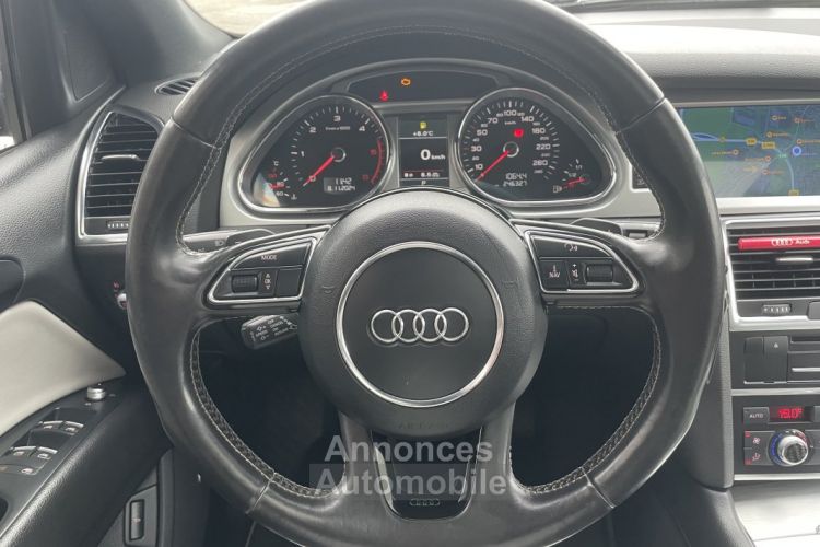 Audi Q7 3.0 TDI V6 DPF Quattro Tiptronic8 204 cv BVA S-LINE 6 PL - <small></small> 19.690 € <small>TTC</small> - #23