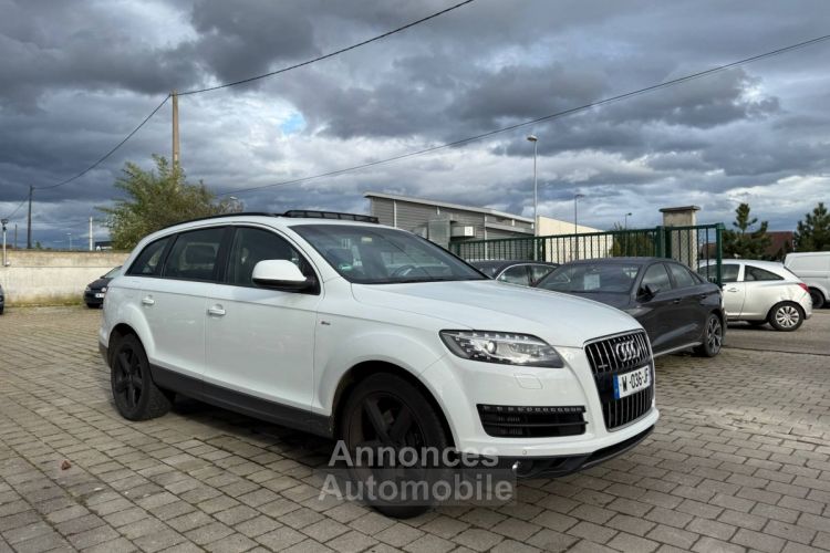 Audi Q7 3.0 V6 TDI 245ch FAP S line quattro Tiptronic 7 places - <small></small> 25.590 € <small>TTC</small> - #1