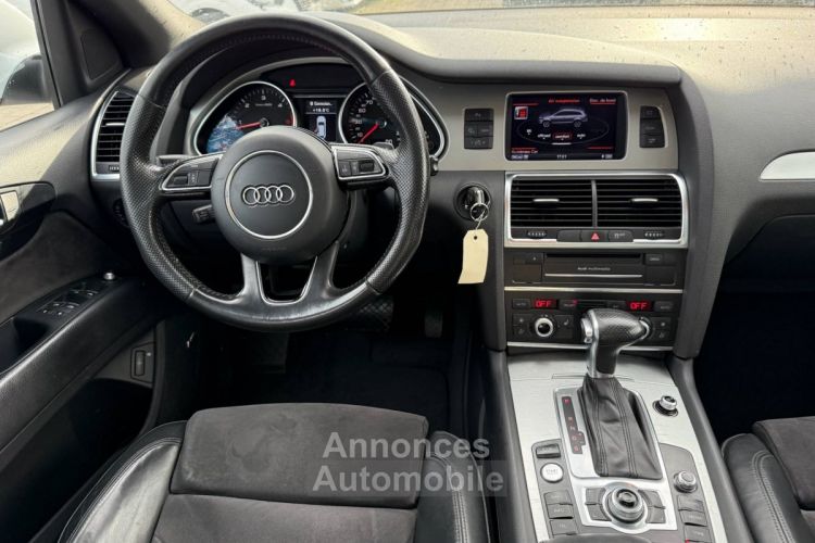 Audi Q7 3.0 V6 TDI 245ch FAP S line quattro Tiptronic 7 places - <small></small> 25.590 € <small>TTC</small> - #8