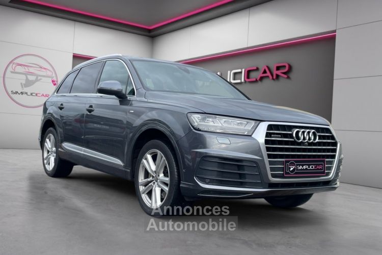 Audi Q7 3.0 V6 TDI Clean Diesel 272 Tiptronic 8 Quattro 7pl S line Garantie 1 AN - <small></small> 38.900 € <small>TTC</small> - #1