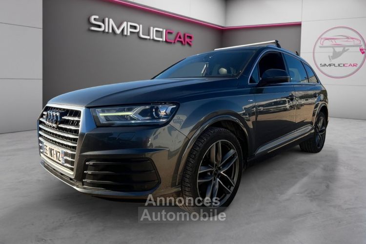 Audi Q7 3.0 V6 TDI Diesel 218 Tiptronic 8 Quattro 7pl S line. 7PLACES ENTRETIEN BOITE NEUVE TVA GARANTIE 12 MOIS - <small></small> 26.990 € <small>TTC</small> - #4