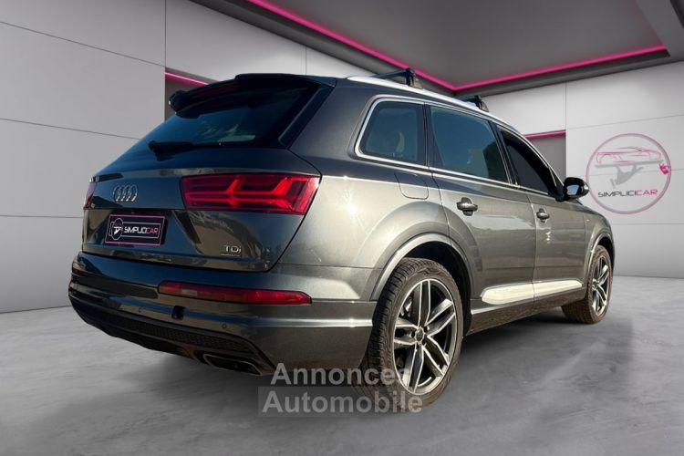 Audi Q7 3.0 V6 TDI Diesel 218 Tiptronic 8 Quattro 7pl S line. 7PLACES ENTRETIEN BOITE NEUVE TVA GARANTIE 12 MOIS - <small></small> 26.990 € <small>TTC</small> - #8