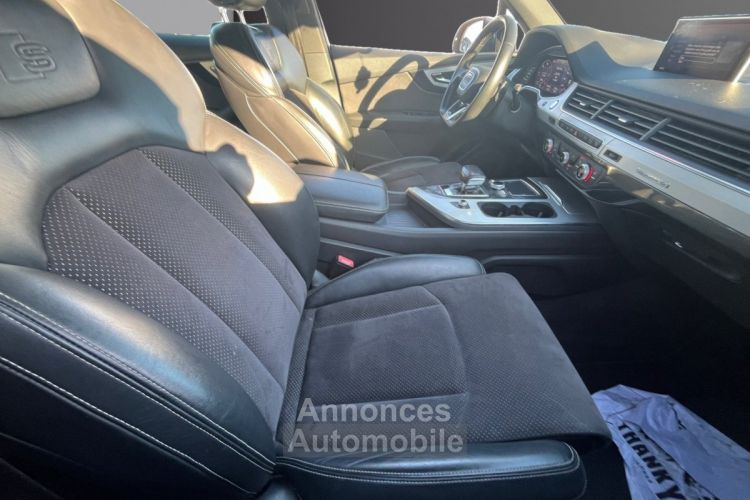 Audi Q7 3.0 V6 TDI Diesel 218 Tiptronic 8 Quattro 7pl S line. 7PLACES ENTRETIEN BOITE NEUVE TVA GARANTIE 12 MOIS - <small></small> 26.990 € <small>TTC</small> - #12