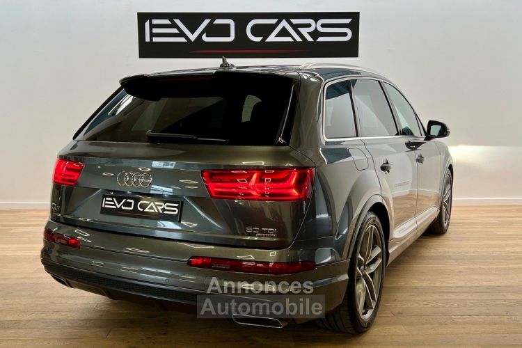 Audi Q7 50 TDI S-Line 3.0 286 ch Cuir Valcona / TO/ Drive Select / Gris Daytona / 1ère main FR - <small></small> 49.990 € <small>TTC</small> - #2