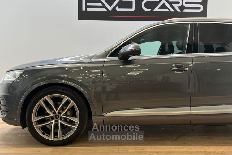 Audi Q7 50 TDI S-Line 3.0 286 ch Cuir Valcona / TO/ Drive Select / Gris Daytona / 1ère main FR - <small></small> 49.990 € <small>TTC</small> - #4