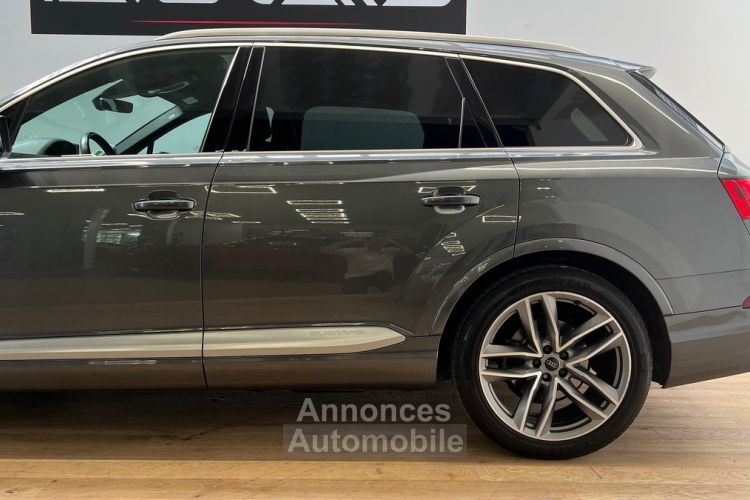 Audi Q7 50 TDI S-Line 3.0 286 ch Cuir Valcona / TO/ Drive Select / Gris Daytona / 1ère main FR - <small></small> 49.990 € <small>TTC</small> - #5