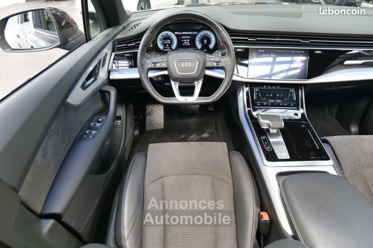 Audi Q7 NEW 55 TFSI e 380 QUATTRO S LINE 1° MAIN FRANCAIS TVA RECUPERABLE VIRTUAL COCKPIT CAMERA 360° 3D KEY LESS GO TOIT OUVRANT PANORAMIQUE ATTELAGE ELECT.  - <small></small> 54.950 € <small>TTC</small> - #6