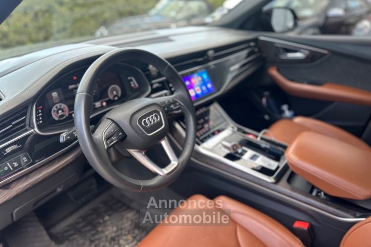 Audi Q8 50 TDI 286CH Quattro S line - FULL OPTIONS - CAM360 - ATTELAGE - <small></small> 62.990 € <small>TTC</small> - #10